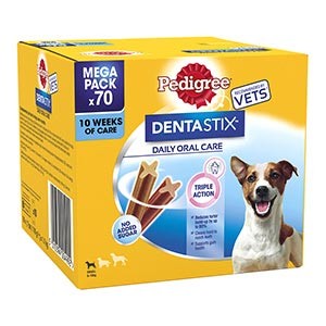 Pedigree Dentastix Daily Dental Chews Small Dog 70